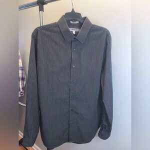 👔 Express Men’s Pinstripe Button-Down